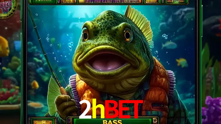 Personagem de peixe pescador do popular jogo de slot com tema de pescaria, uma das emocionantes opções de caça-níqueis para jogar e ganhar no cassino 2hbet.